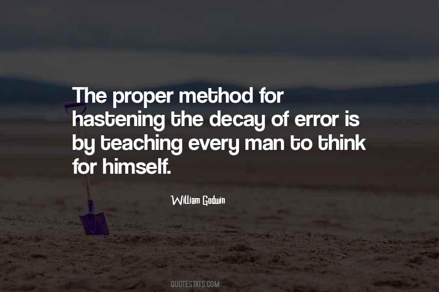 Teaching Method Quotes #1749494