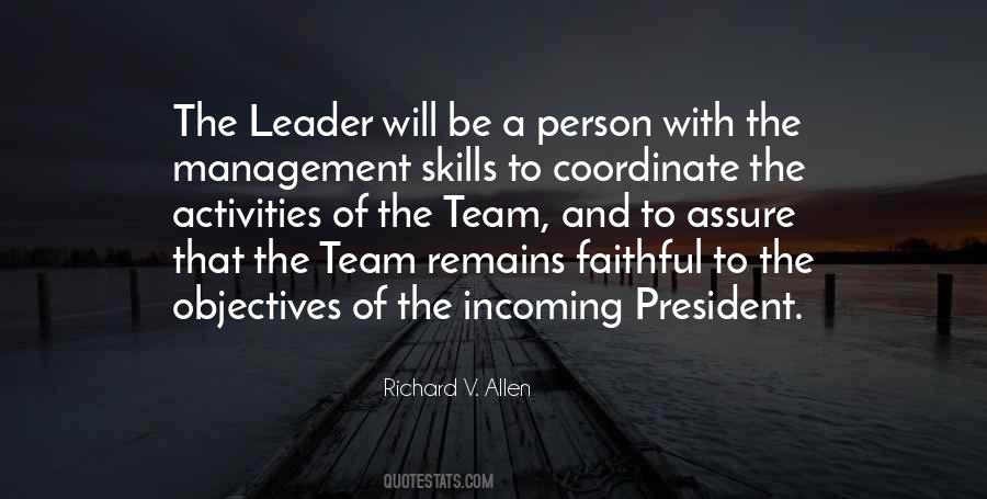 Team And Leader Quotes #1611077