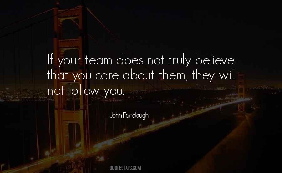 Team Care Quotes #1170237