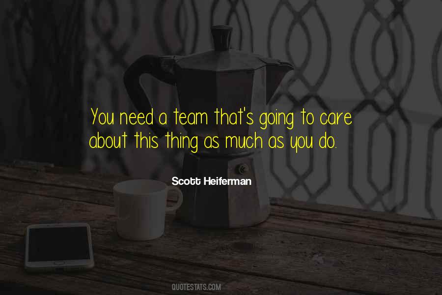 Team Care Quotes #1179216