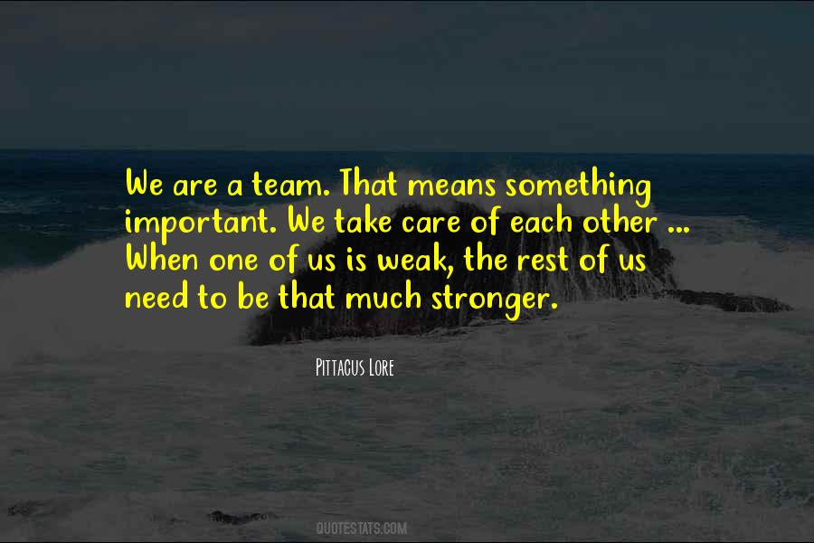 Team Care Quotes #1601388