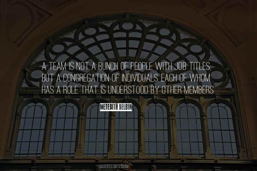 Team Members Quotes #1686849