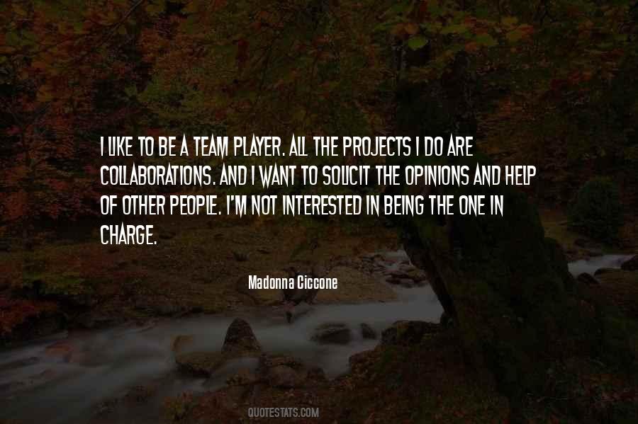 Team Player Quotes #1249419