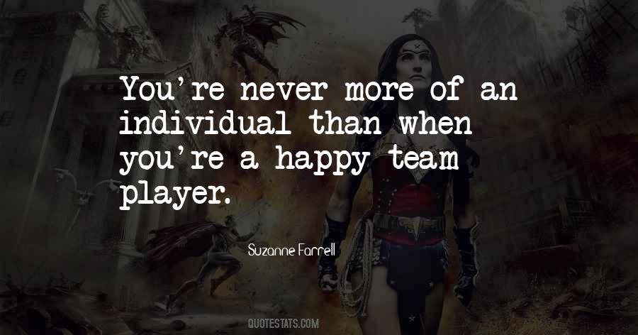 Team Player Quotes #1743583