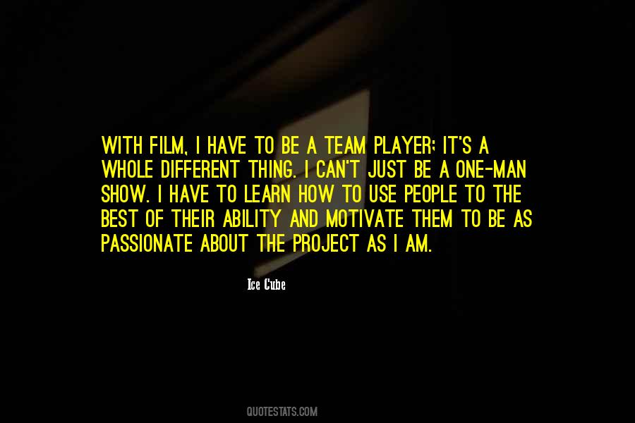 Team Player Quotes #1860776