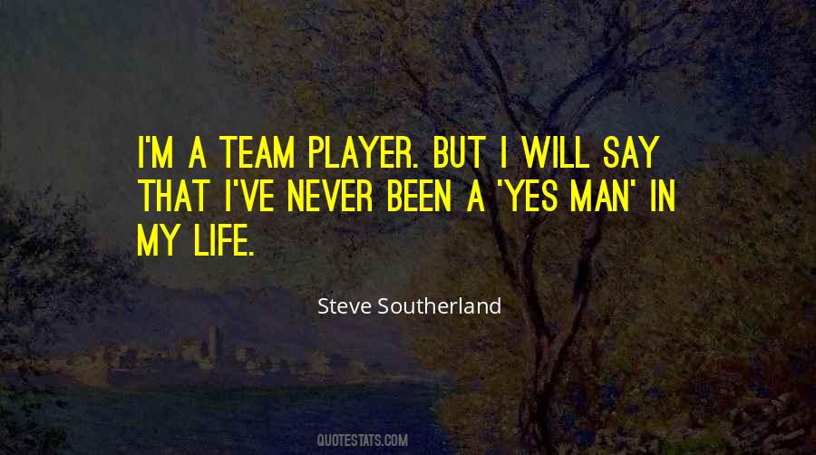 Team Player Quotes #257026