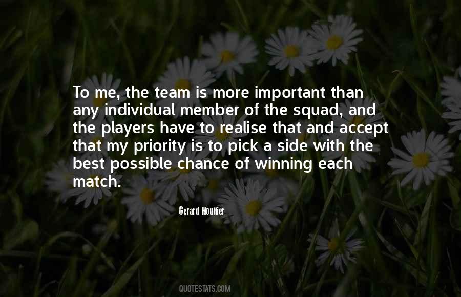 Team Player Quotes #29205