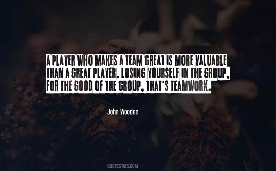 Team Player Quotes #300005