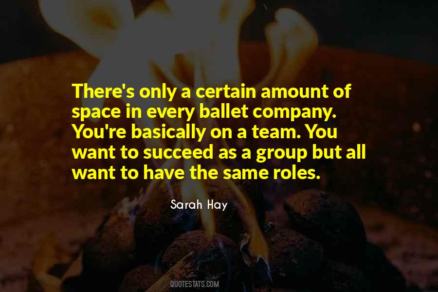 Team Roles Quotes #730591