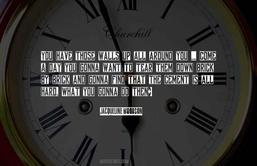 Tear Down Walls Quotes #1813220