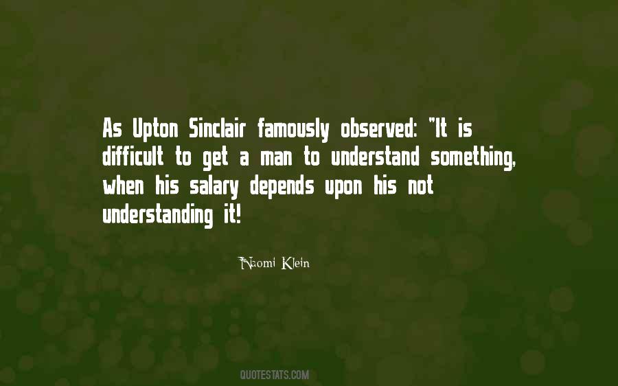 Quotes About Upton Sinclair #671158