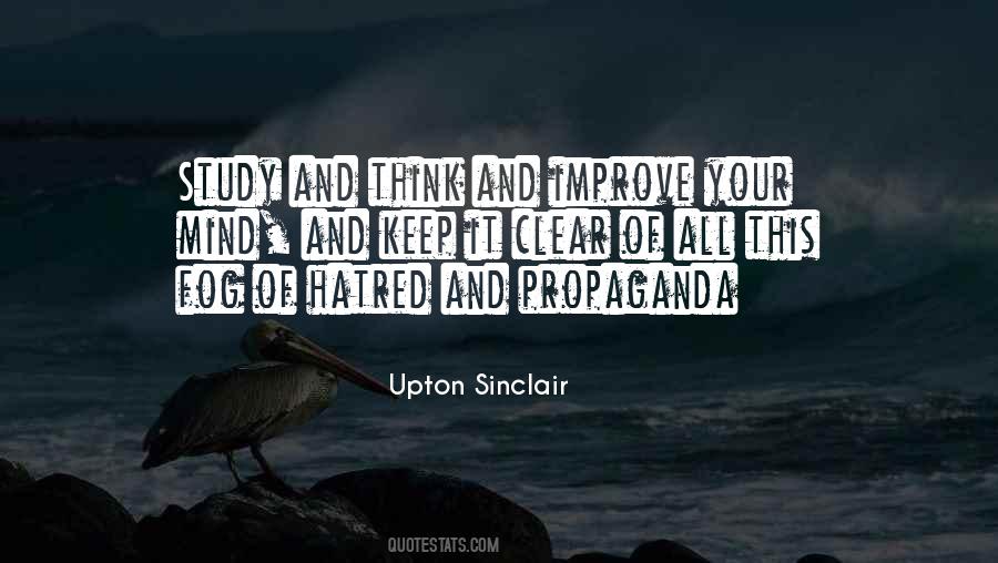 Quotes About Upton Sinclair #788550