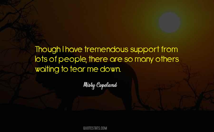 Tear Others Down Quotes #775779