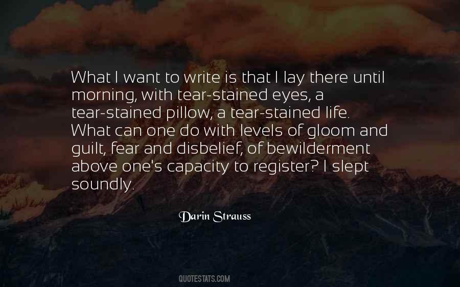 Tear Stained Pillow Quotes #391480