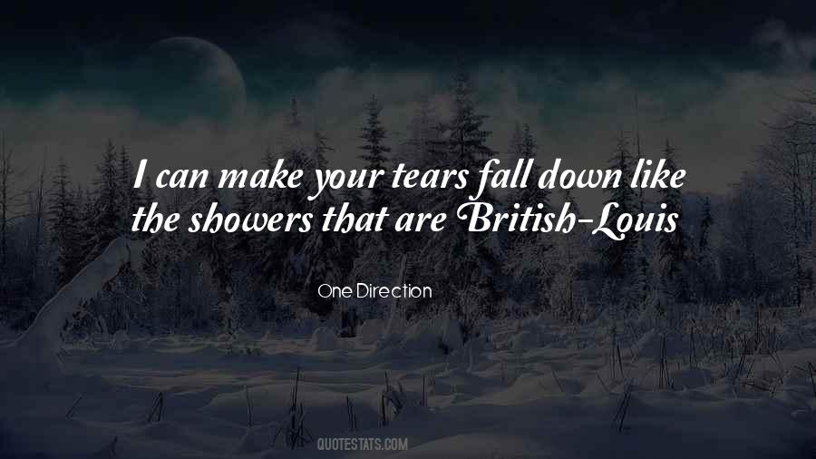 Tears Fall Down Quotes #1604552