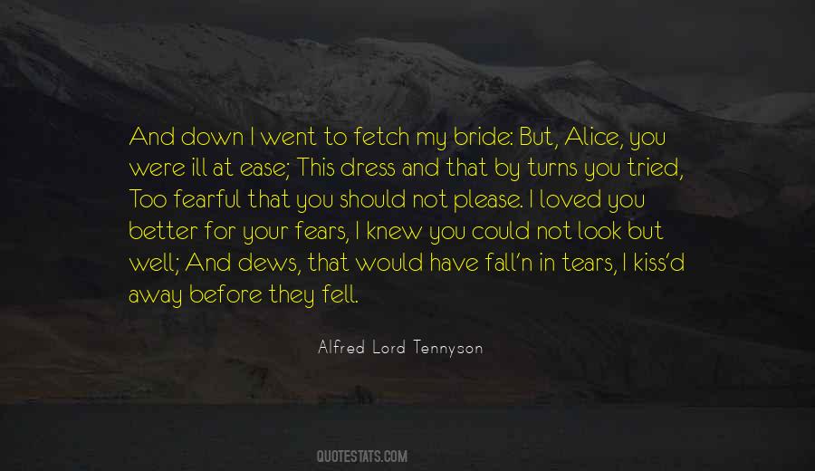 Tears Fall Down Quotes #519779