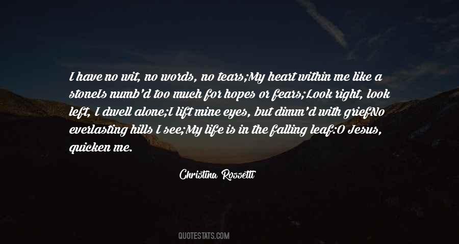 Tears Falling From My Eyes Quotes #1856561
