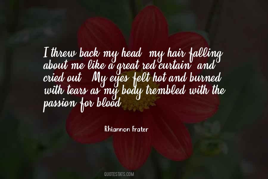 Tears Falling From My Eyes Quotes #936801
