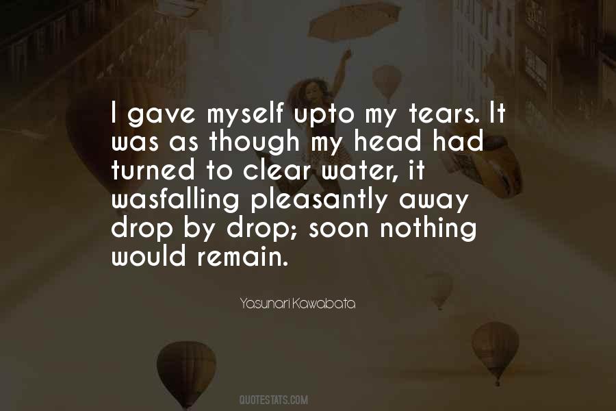 Tears Falling Quotes #531901