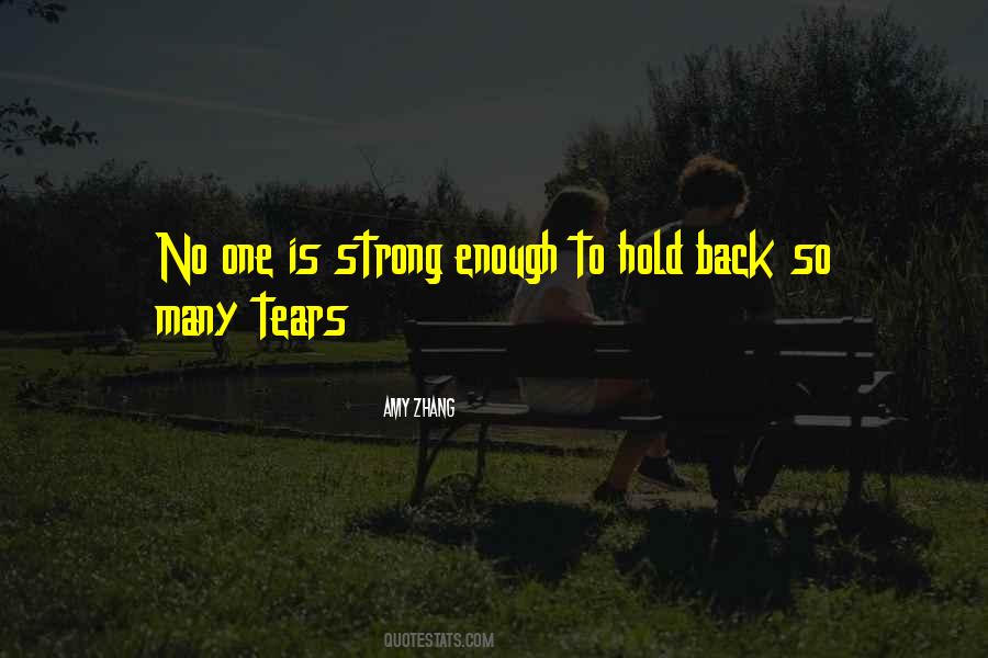 Tears Falling Quotes #807536