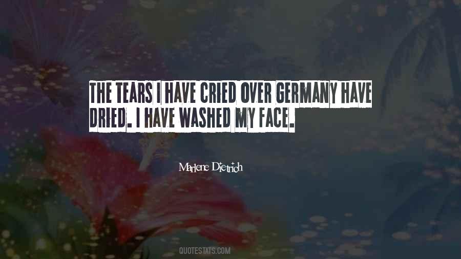 Tears Have Dried Quotes #1822201