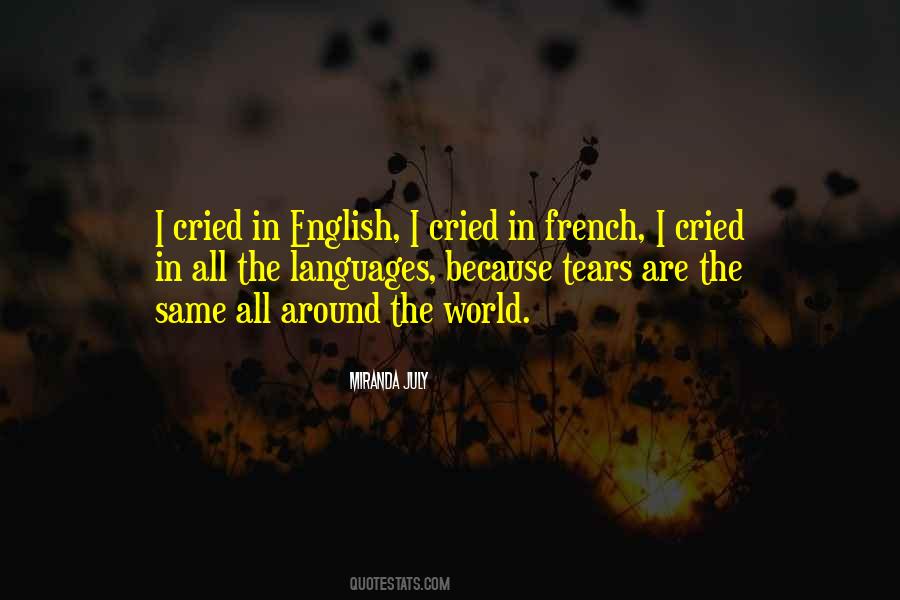 Tears I've Cried Quotes #1049779