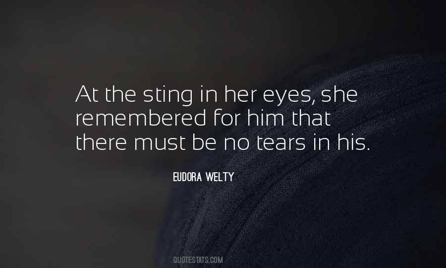 Tears In Her Eyes Quotes #1529575