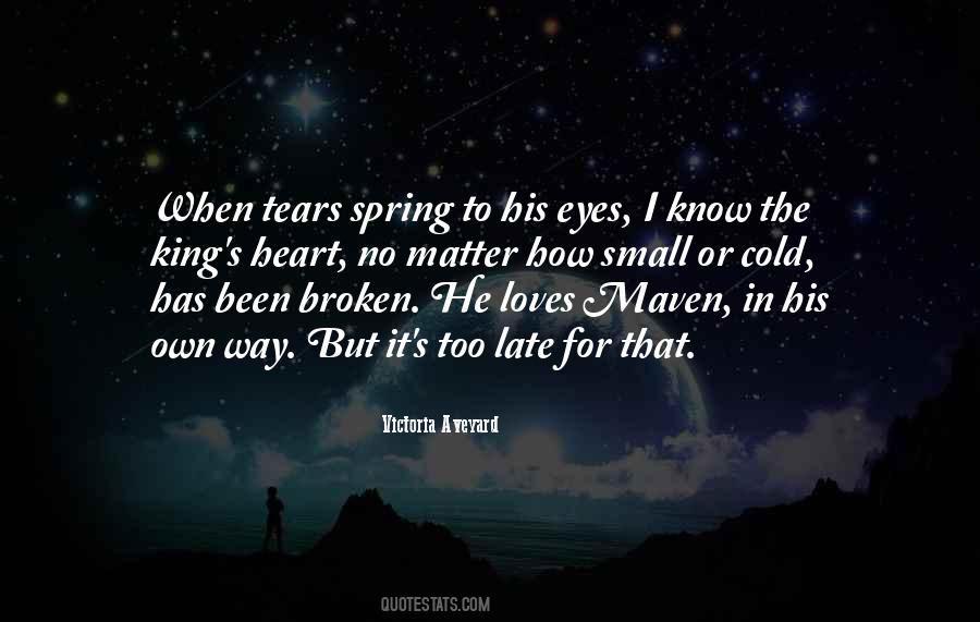 Tears In The Eyes Quotes #245347