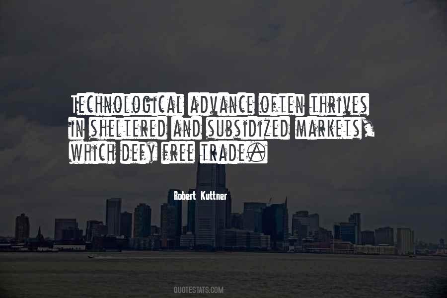 Technological Advance Quotes #1489321