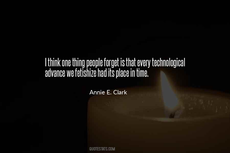 Technological Advance Quotes #984475