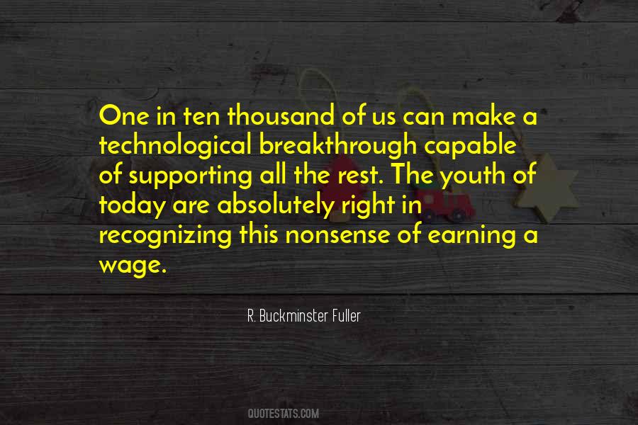 Technological Breakthrough Quotes #693727