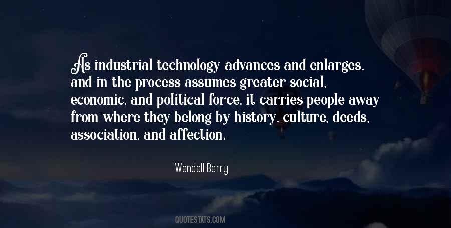 Technology Advances Quotes #1222672