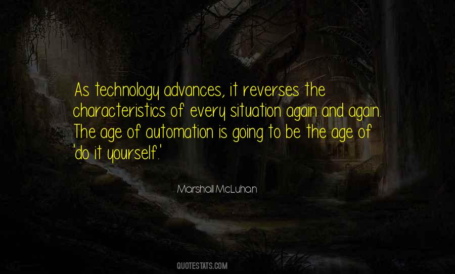 Technology Advances Quotes #1661717