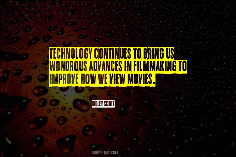 Technology Advances Quotes #290911