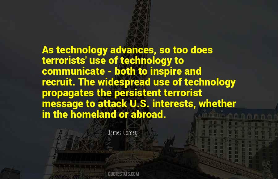 Technology Advances Quotes #406005