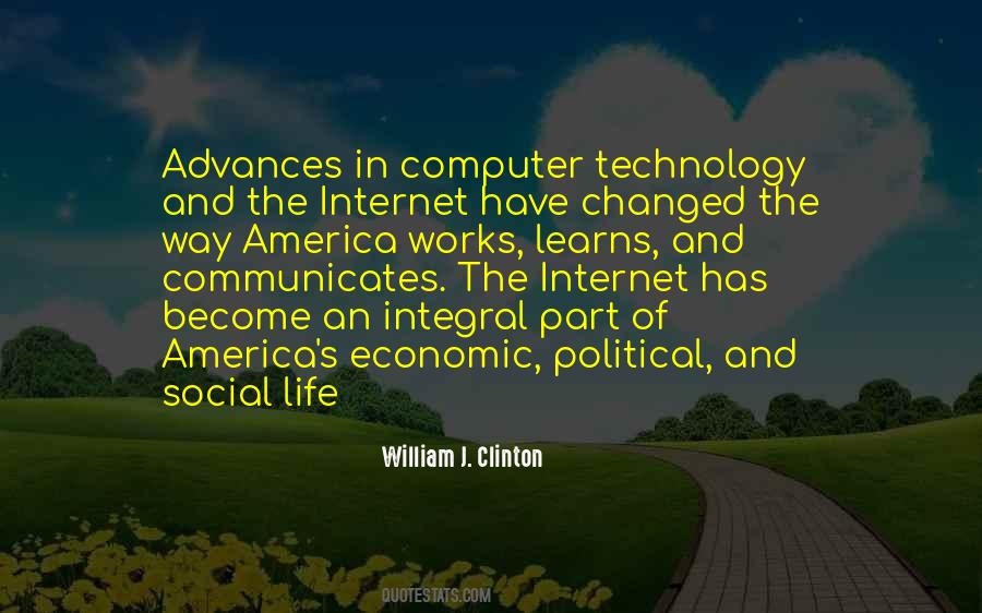 Technology Advances Quotes #559305