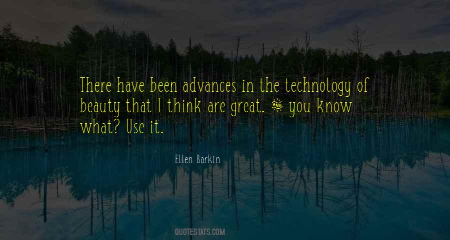 Technology Advances Quotes #646501