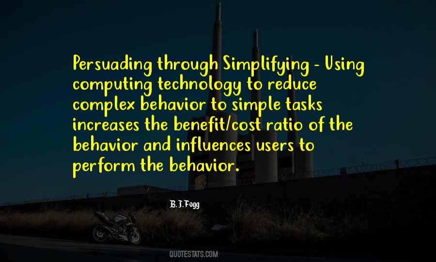 Technology Benefit Quotes #63904
