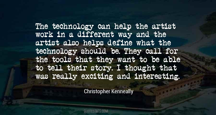 Technology Helps Quotes #1535969