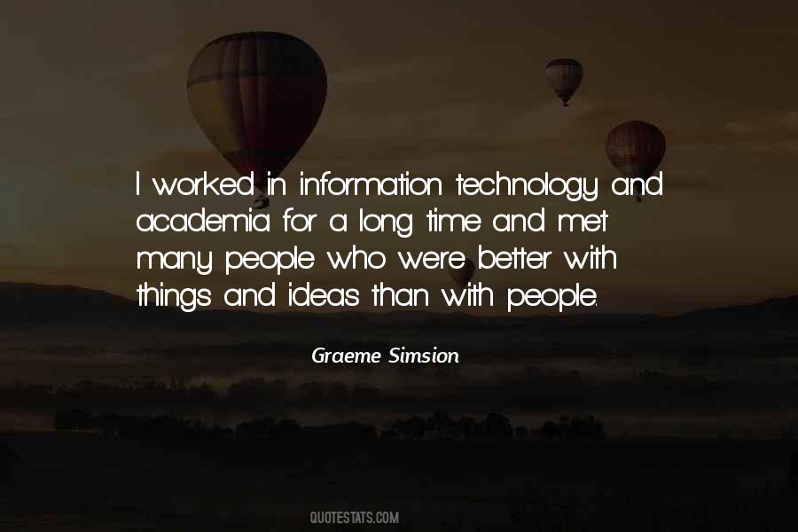 Technology Information Quotes #479137