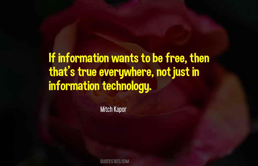 Technology Information Quotes #79746