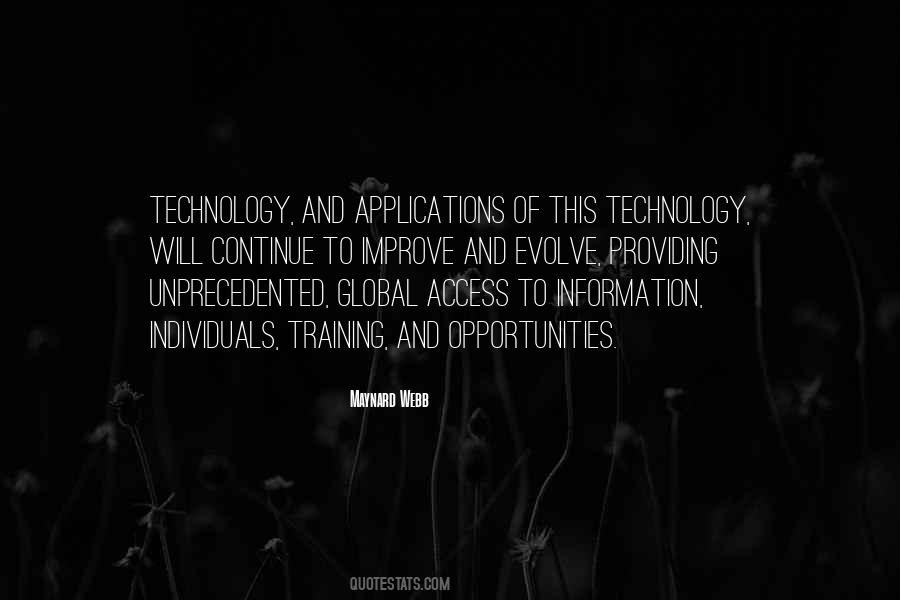 Technology Information Quotes #982047