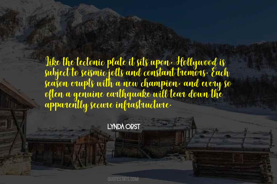 Tectonic Plate Quotes #491094