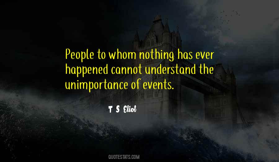 Quotes About Unimportance #1063068