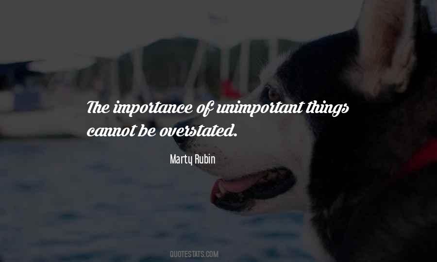 Quotes About Unimportance #1443331