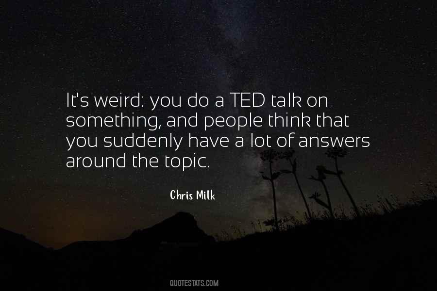 Ted Talk Quotes #1503378