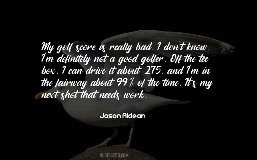 Tee Time Quotes #904949