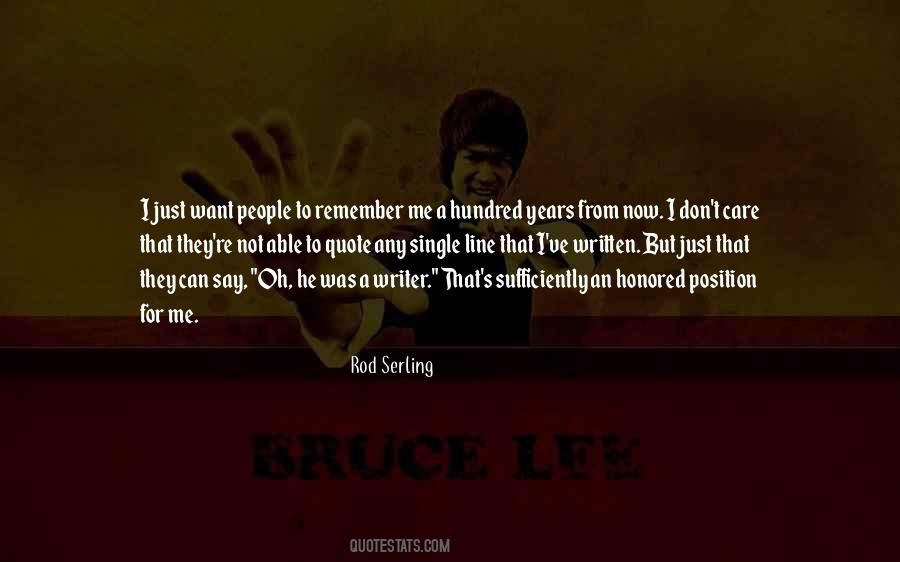 Quotes About Rod Serling #1417811