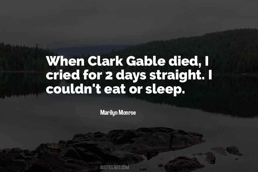 Quotes About Clark Gable #1198117