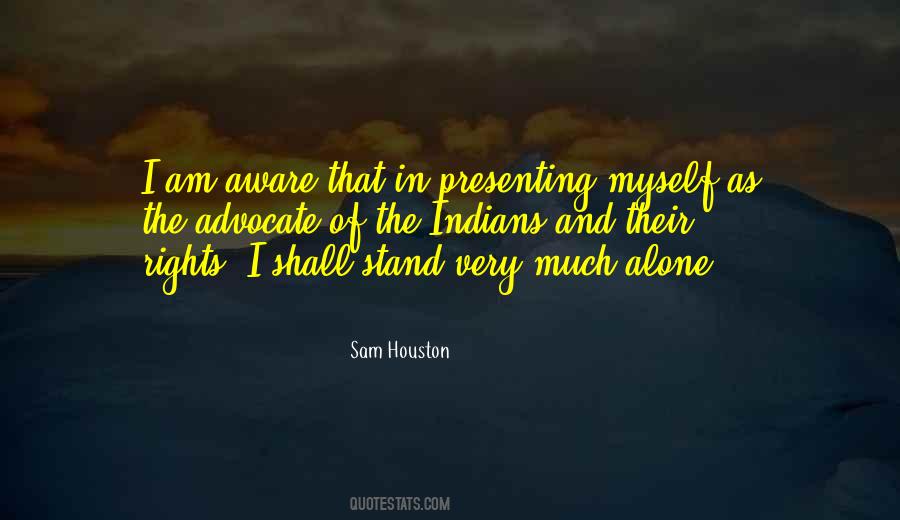 Quotes About Sam Houston #583141